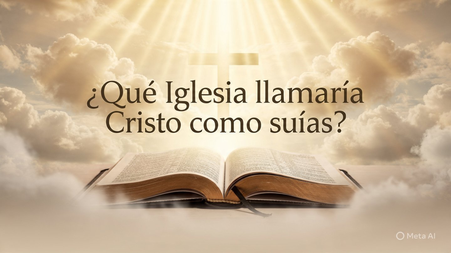 ¿Qué Iglesia llamaría Cristo como suya? (ES)